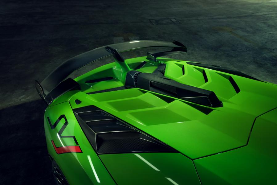 NOVITEC Lamborghini Aventador SVJ Tuning 17 Mehr Style am Auto   eine neue Motorhaube & Heckklappe!