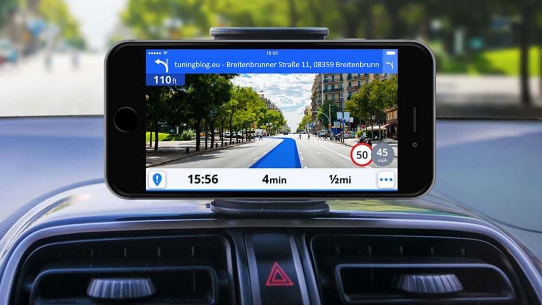 Navigationsgerät GPS Nachrüsten Tuning Smartphone Bordsteckdose im Auto nachrüsten? So wirds gemacht!