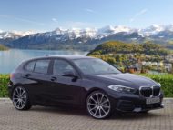 20 inch velgen van dÄHLer op de nieuwe BMW 1 Serie (F40)
