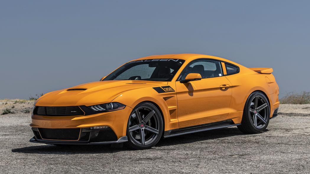  Ford Mustang como Saleen S3 Black Label con PS V8