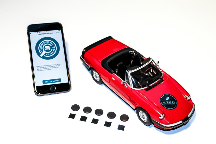 chipy NFC chronić klasyczne samochody i samochody kolekcjonerskie przed kradzieżą
