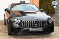 Aerodynamika Chrometec na drzwiach Mercedes AMG GT 4 (X290)
