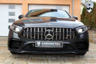 Chrometec-aerodynamica op de Mercedes AMG GT 4-deurs (X290)