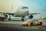 Sígueme en coche: Lamborghini Huracán RWD en el aeropuerto de Bolonia