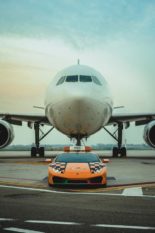 Suivez-moi: Lamborghini Huracán RWD à l'aéroport de Bologne