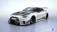 LB Silhouette WORKS GT Nissan 35GT RR Widebody Kit Tuning 2 190x107