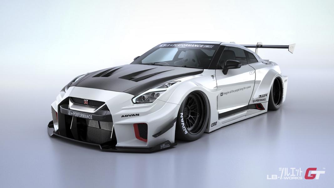 LB Silhouette WORKS GT Nissan 35GT RR Widebody Kit Tuning 4