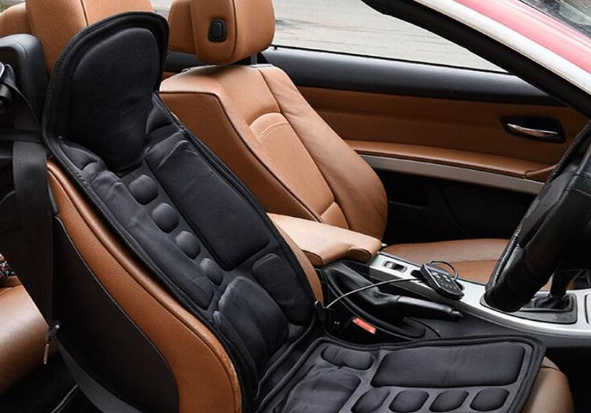 Car Comfort 13992 Auto New Space grau Universale Sitzauflage mit Massagenoppen