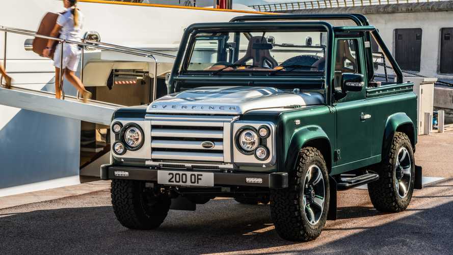 Overfinch Soft-Top Land Rover Defender D90 with V8!