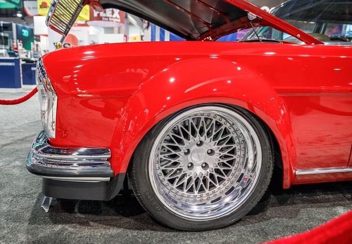 Every car has one: Drop center rims are standard!