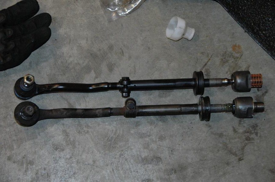 Lowering - what if the tie rods cause problems?
