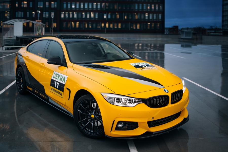Braves BMW 4 Series Grand Coupe (F36) as M4 DTM replica