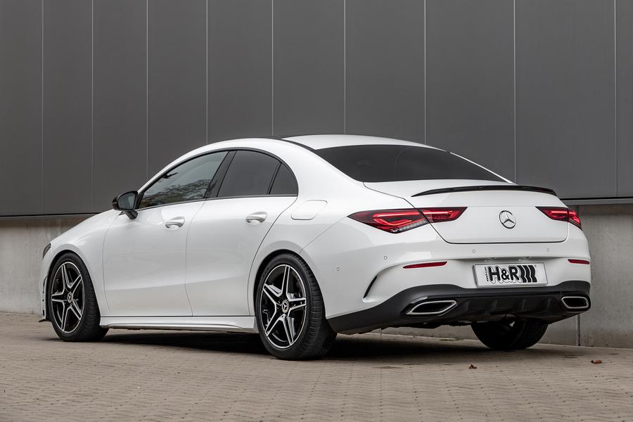 Handling-Plus mit Garantie: H&#038;R Sportfedern für die neue Mercedes CLA Limousine