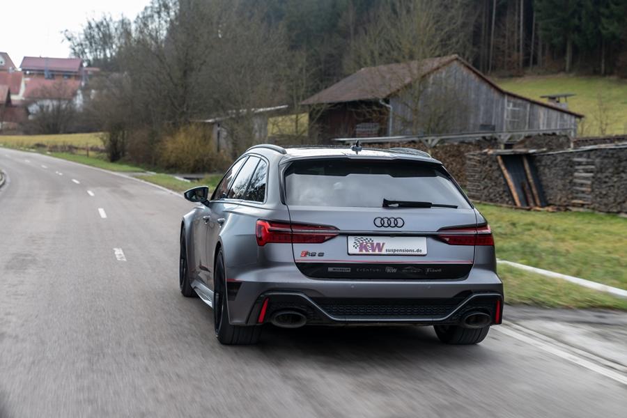 Top! KW Gewindefedern im neuen Audi RS6 (C8) Avant