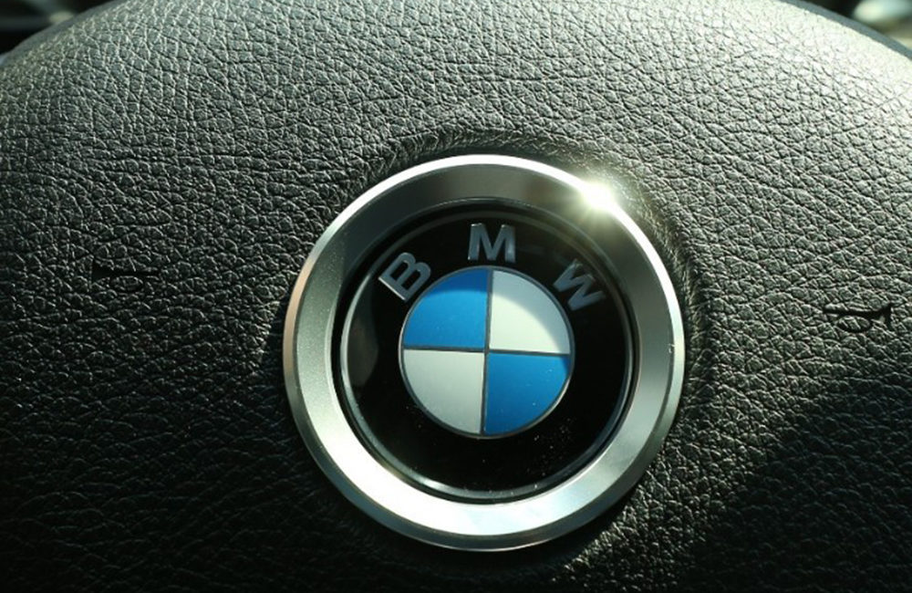 An eye catcher in the interior - the steering wheel trim ring in the car!