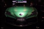 ¡Toyota Supra (A90) de fuselaje ancho de TOM en el Auto Show de Tokio!