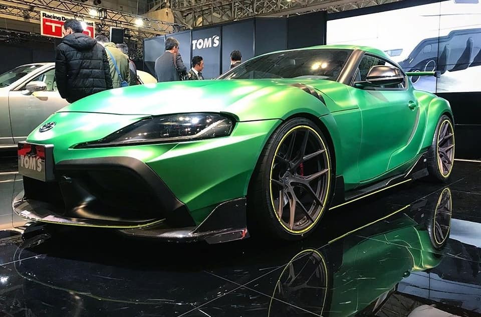 TOM's widebody Toyota Supra (A90) at the Tokyo Auto Show!