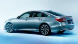 Honda Accord Hybrid with modulo parts - green mid-range sedan with a sporty touch.