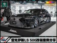 Lexus LS 500 de style VIP - est-ce ainsi que le Yakuza traverse Tokyo?