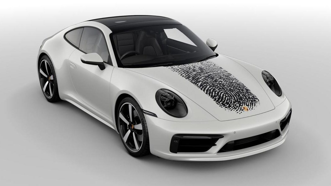 You can't get more individual than this - the Porsche Direct Printing process