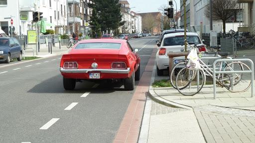 Cycle lane Germany parking penalty