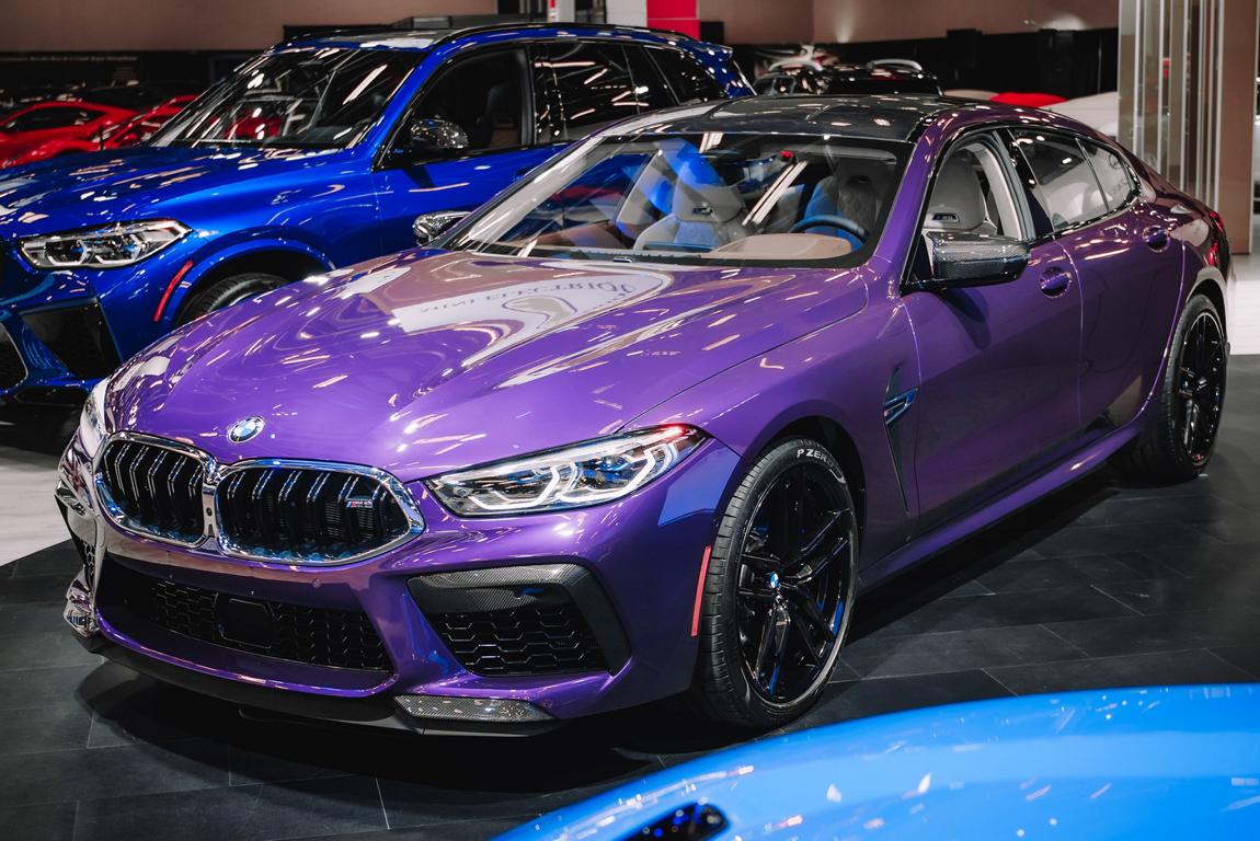 Twilight Purple BMW M8 Gran Coupé Tuning 1