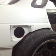 Kit de carrocería WTCC Wideworx y aluminio potente en el LADA Priora