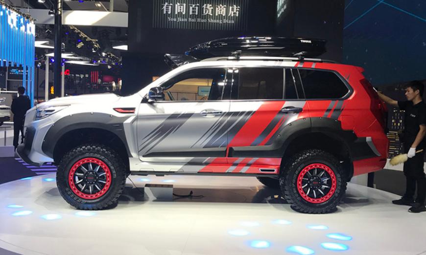 Haval H9 with OEM tuning and elevation - equipped for every expedition.
