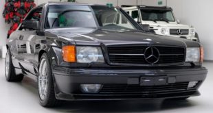 Mercedes 560 SEC AMG 6.0 Widebody C126 Header 310x165 385 PS Mercedes 560 SEC AMG 6.0 Widebody aus 1989