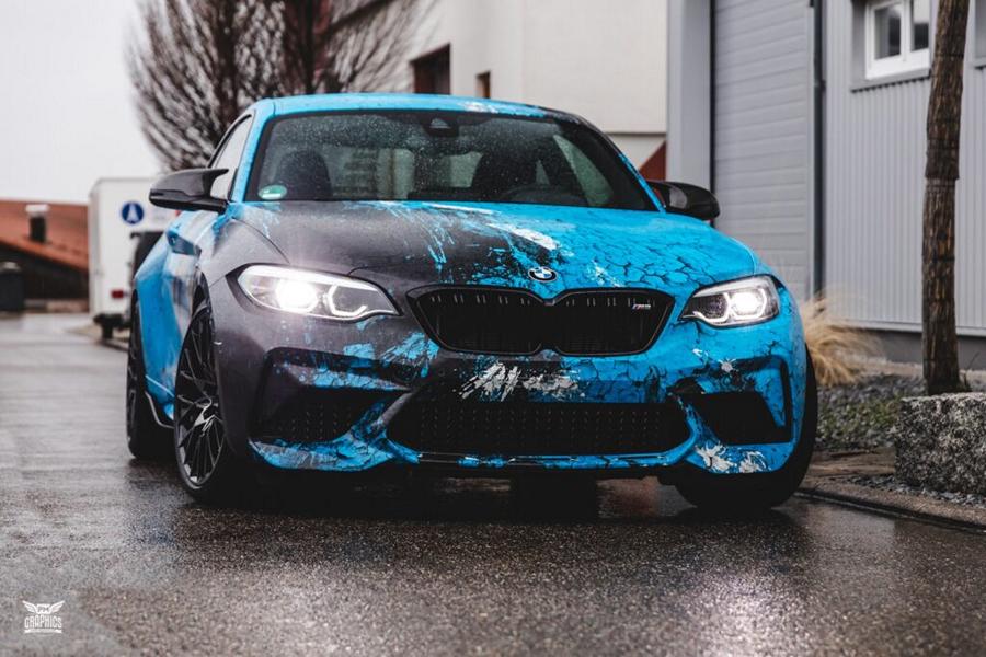 TwoFace Look SchwabenFolia BMW M2 Coupe F87 Tuning 1