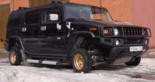 13 Zoll Mini Felgen Hummer H2 Tuning 310x165 Video: Garage 54 verpasst einem alten Lada Beine!