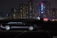 Lexus LS430 extrême avec style VIP et réglage de carrossage