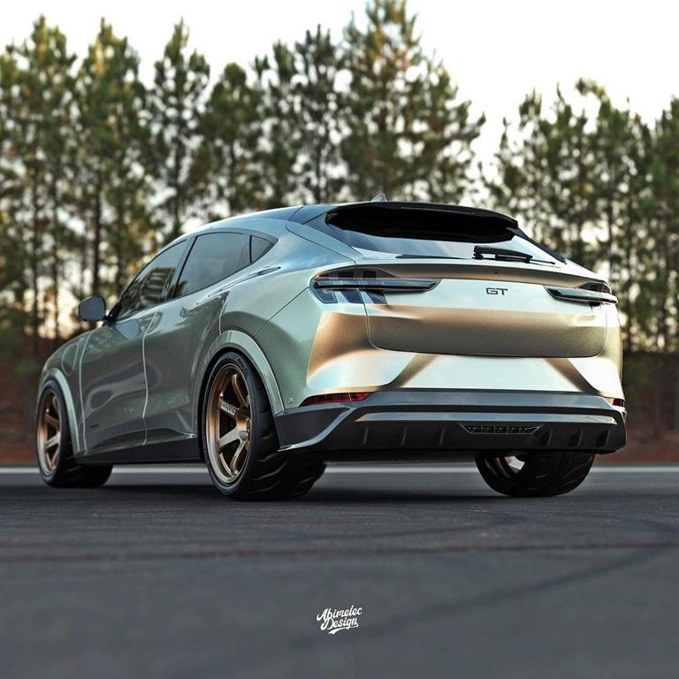 Mustang Mach E GT Widebody Shorty Tuning Abimelec 4