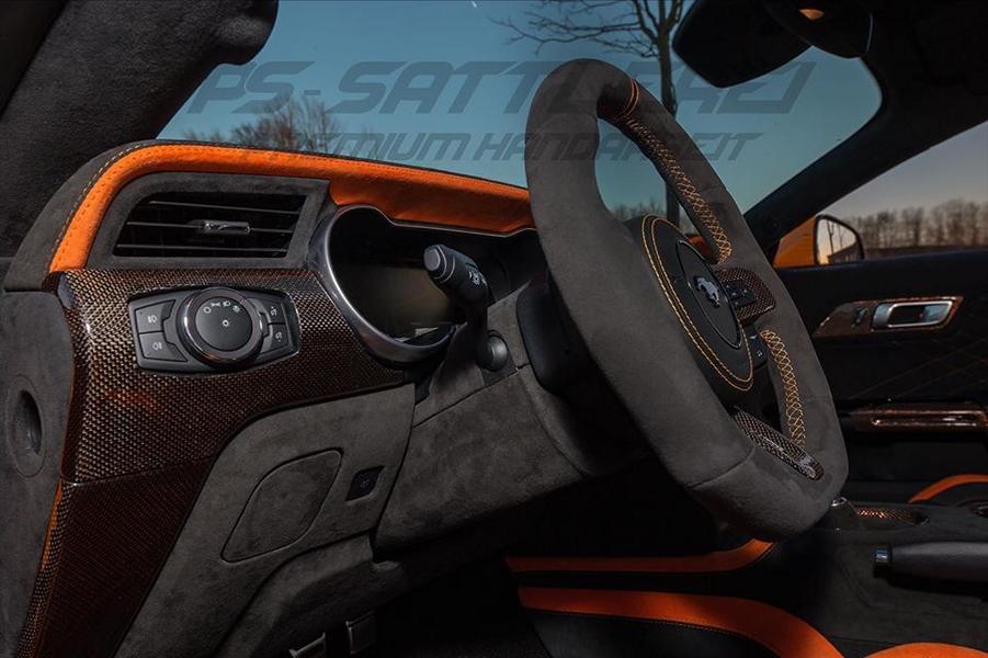PS Sattlerei Ford Mustang GT Fury Orange Tuning 1