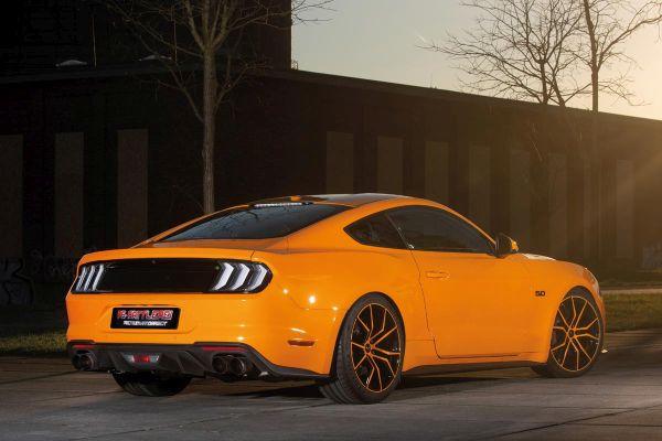 PS Sattlerei Ford Mustang GT Fury Orange Tuning 8