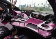 Pink Panther - ¡Probablemente el Honda Jazz más extremo que existe!
