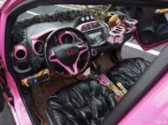 Pink Panther - Probably the most extreme Honda Jazz there is!