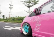 Pink Panther - Prawdopodobnie najbardziej ekstremalna Honda Jazz!