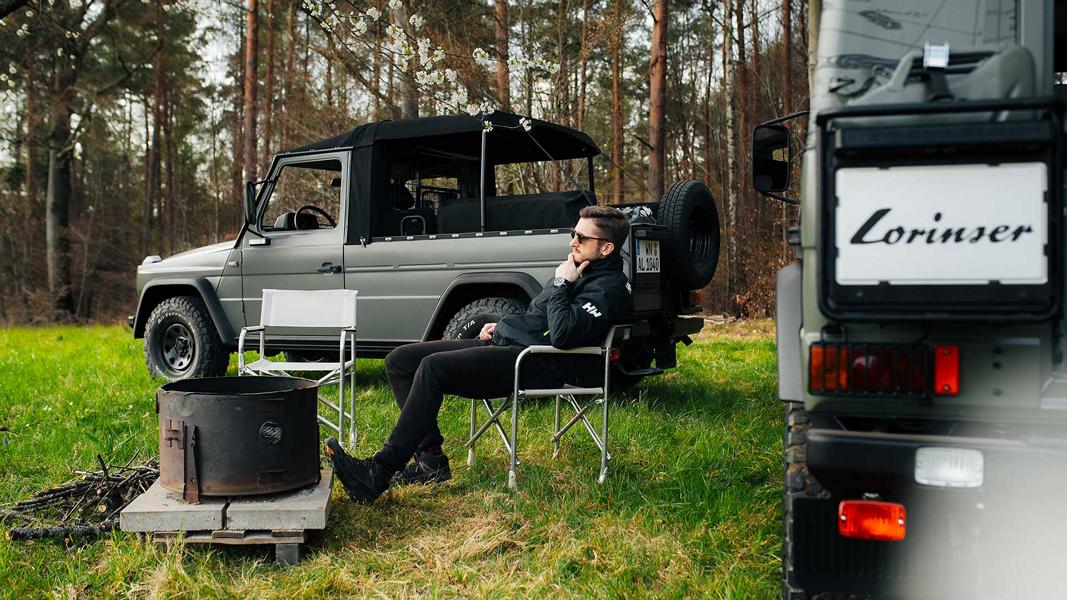 Un Puch G comme camping-car? Lorinser rend cela possible!