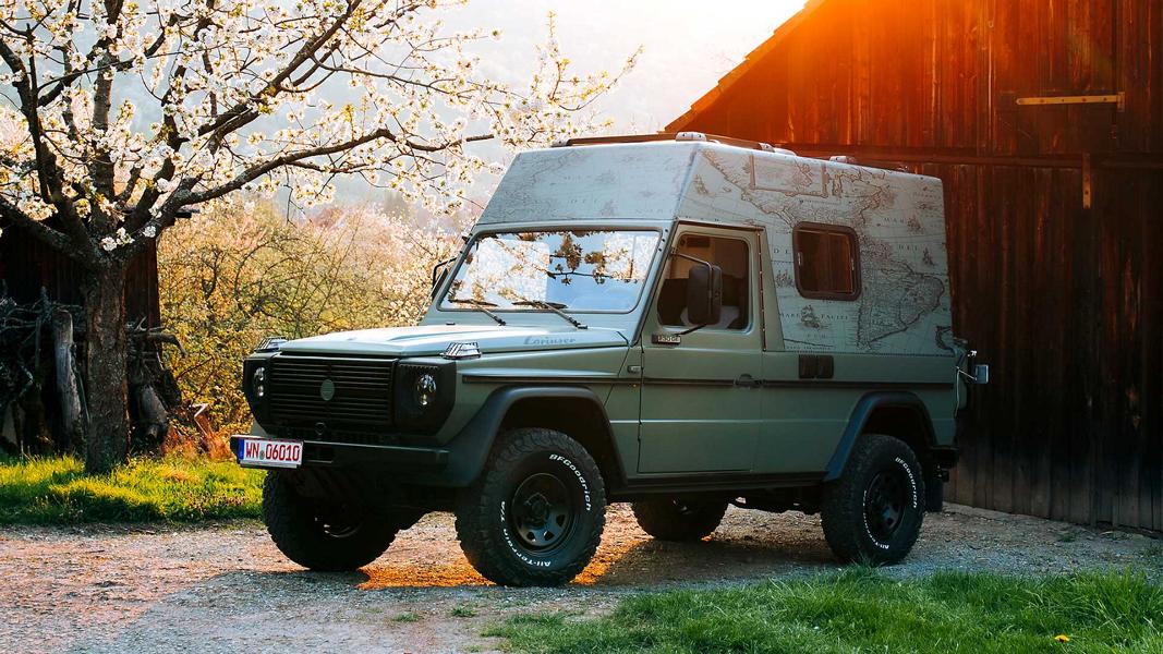 Un Puch G comme camping-car? Lorinser rend cela possible!