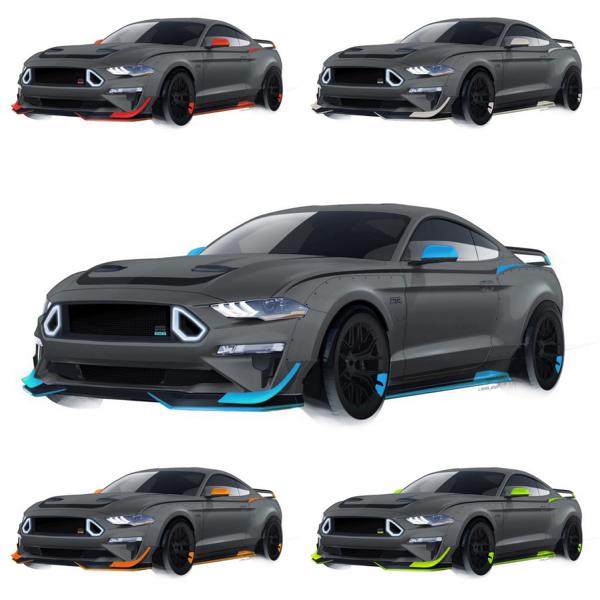 RTR Vehicles 2020 Ford Mustang GT Spec 5 Tuning Widebody 5