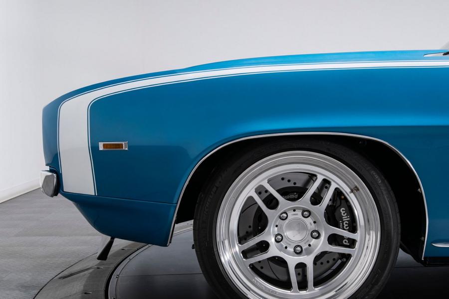 1969er Chevrolet Camaro Restomod Tuning 20 1969er Camaro Restomod   blaues V8 Biest aus den USA.