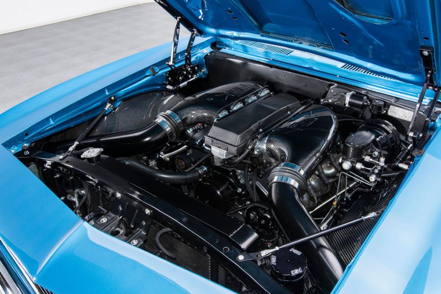 1969er Chevrolet Camaro Restomod Tuning 34 1969er Camaro Restomod   blaues V8 Biest aus den USA.