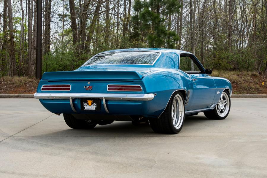1969er Chevrolet Camaro Restomod Tuning 4 1969er Camaro Restomod   blaues V8 Biest aus den USA.