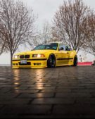 BMW M3 E36 Pandem Widebody Tuning 14 135x169 BMW M3 E36 von Pandem   die gelbe Freude am Fahren.