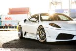 Ferrari F430 with Airride chassis and BBS LM alloy wheels!