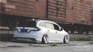 Honda Jade with stance tuning - a minivan can be so cool.