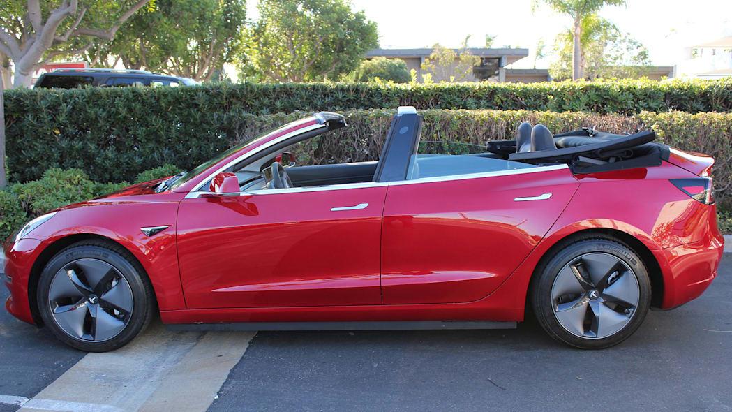 NCE Tesla Model 3 Cabriolet Umbau Tuning 3