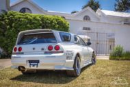 Even wennen – Nissan Skyline GT-R R33 Speedwagon