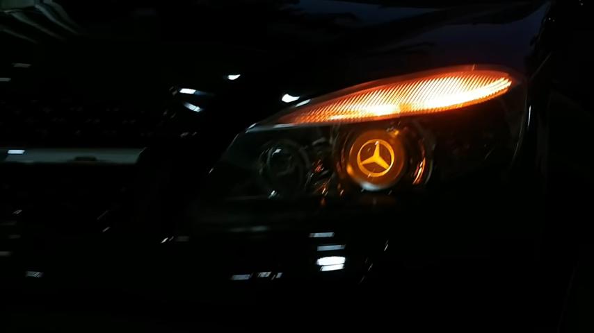 Selfmade Mercedes Benz Scheinwerfer Tuning 27